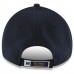 Men's Los Angeles Rams New Era Navy Perf Shore Training Mesh 9TWENTY Adjustable Hat 2406143